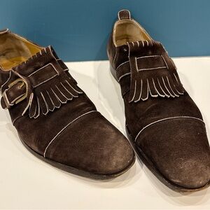 Billy Reid Kiltie Monk Strap Shoes – Made in Italy – Size 9